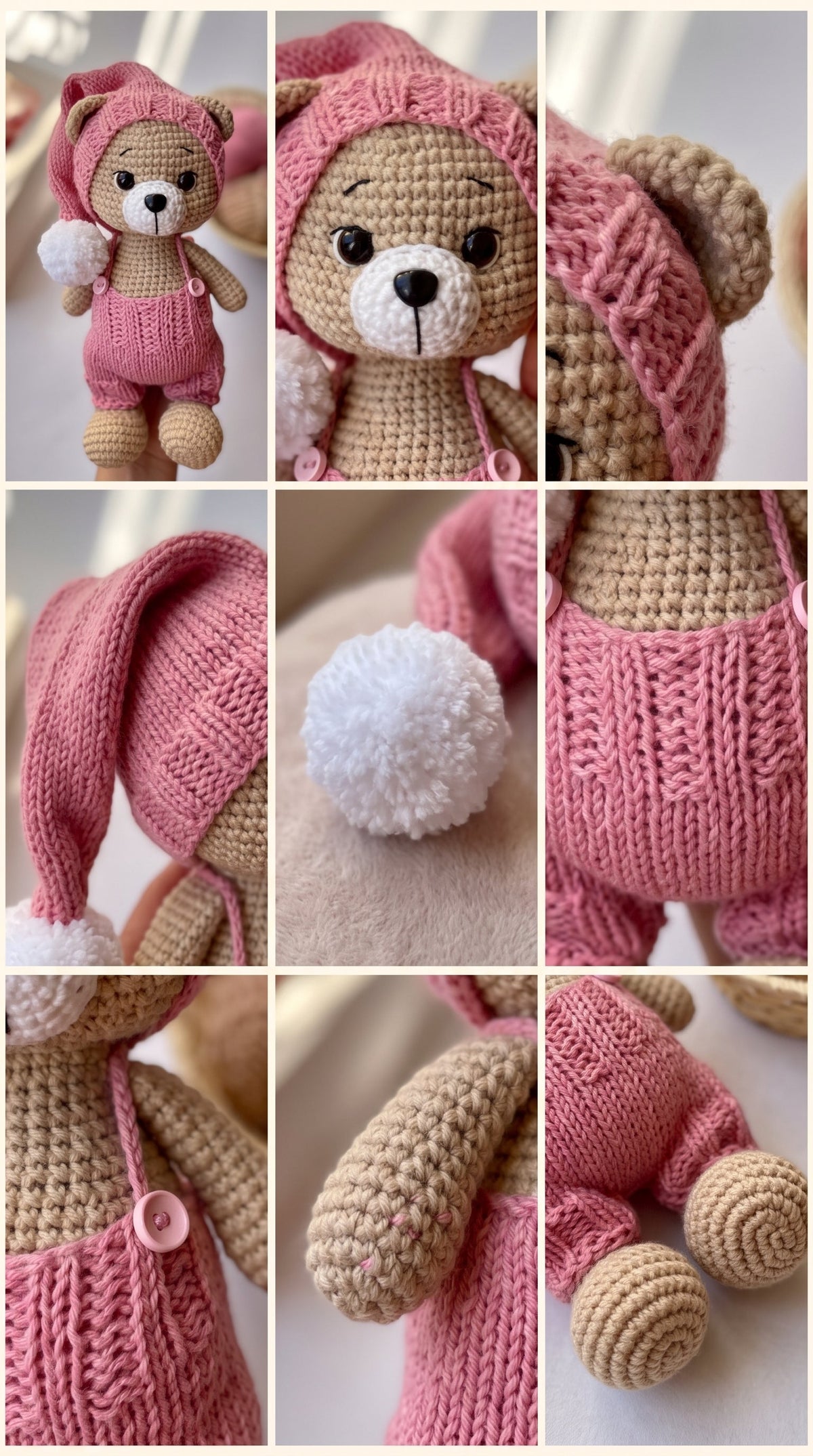 Little Bear Amigurumi Crochet Pattern